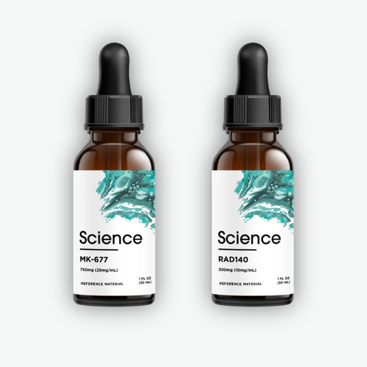 High-Quality Liquid SARMs for Research: MK-677 and RAD140 - 750mg and 300mg Reference Materials, Designed for Precision and Accuracy in Scientific Studies