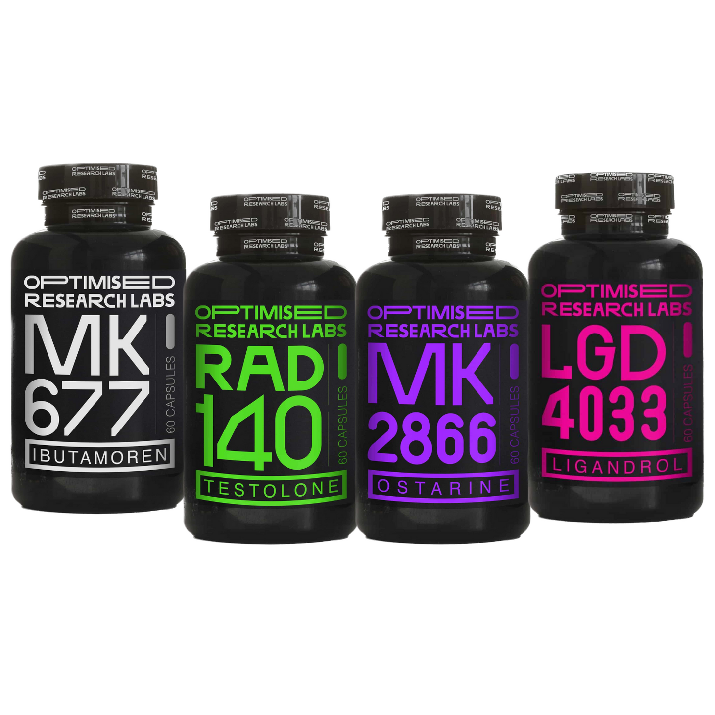 Optimised Research Labs Muscle SARMS Stack capsules