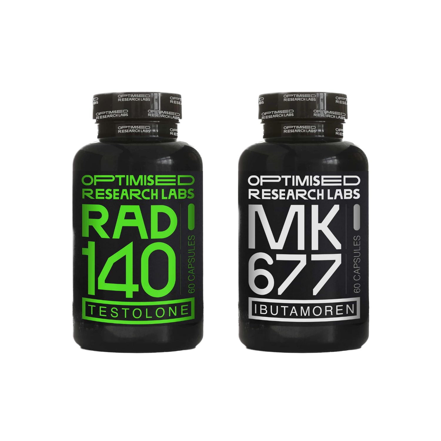 Optimised Research Labs RAD 140/MK 677 SARM Stack capsules