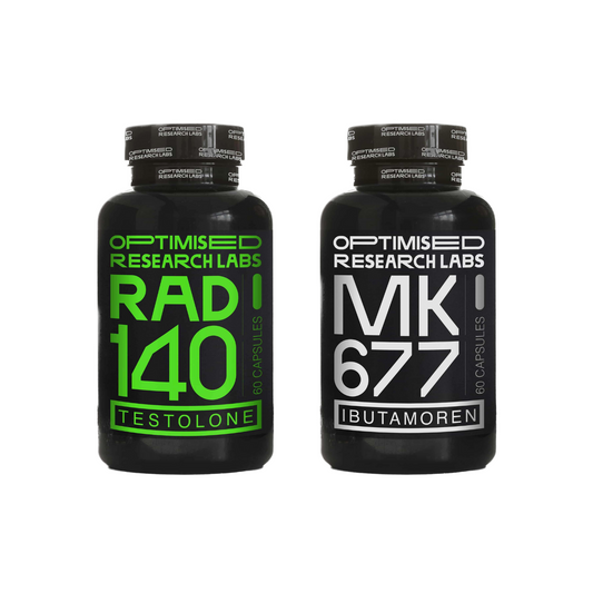 Optimised Research Labs RAD 140/MK 677 SARM Stack capsules