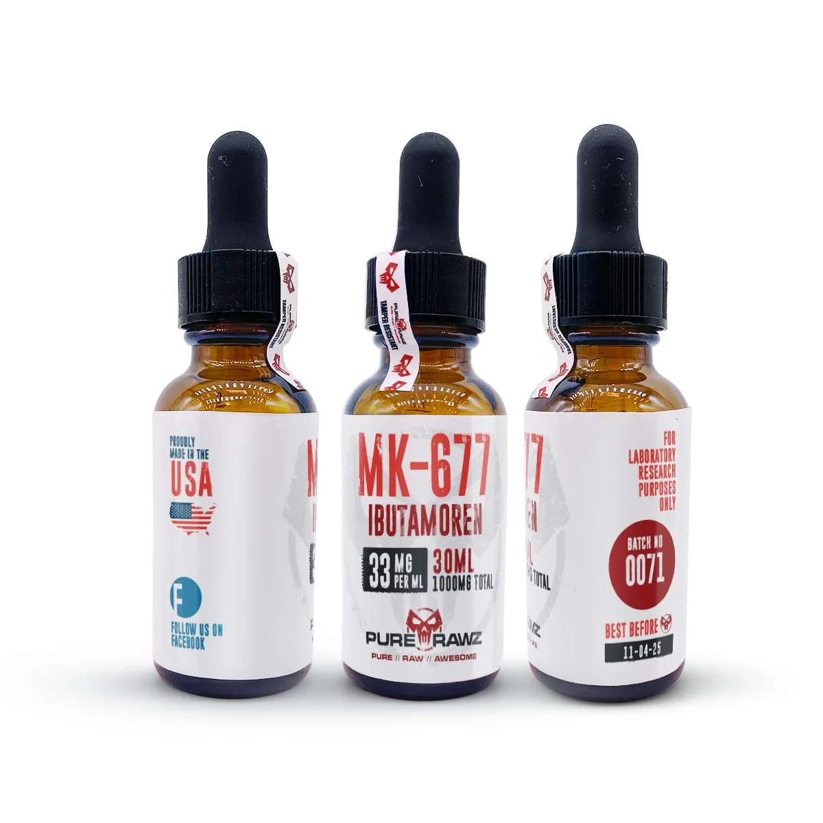 Pure Rawz MK 677 SARMS liquid