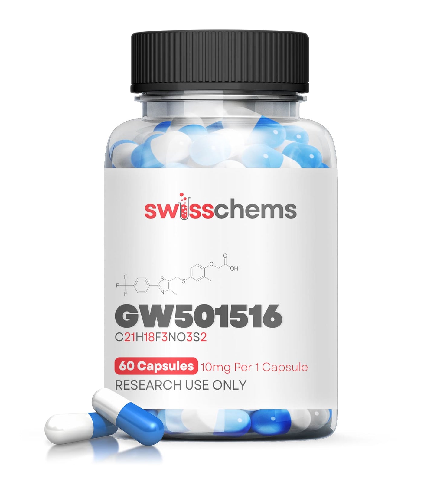 Swiss Chems Cardarine SARMS capsules